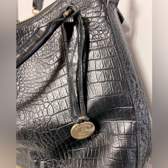 Brahmin bag Melbourne black shoulder bag - Picture 2 of 12